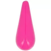 Perle poire en résine 40x16 mm - Fuchsia x1