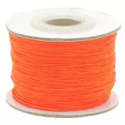 Fil de jade - Fil nylon tressé 0.5 mm - Orange x150m