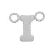 Intercalaire lettre alphabet 6x8 mm - I - Argent 925 x1|raw }}