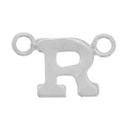 Intercalaire lettre alphabet 6x10 mm - R - Argent 925 x1|raw }}