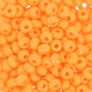 Preciosa Perles rocailles 6/0 4 mm - Opaque Orange x20g|raw }}