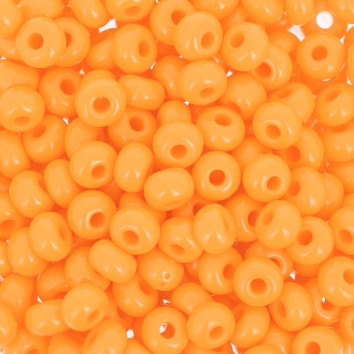 Preciosa Perles rocailles 6/0 4 mm - Opaque Orange x20g