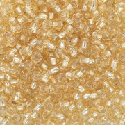 Preciosa Perles rocailles 9/0 2.5 mm - Gold Silver Lined x250g|raw }}