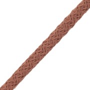 Cordon en polyester tressé 5 mm - Marron x1m|raw }}