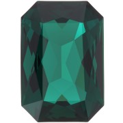 Cabochon PureCrystal 4627 27x18.5 mm Emerald|raw }}