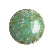 Cabochon rond en verre par Puca® 18 mm - Frost Jade New Picasso x1