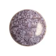 Cabochon rond en verre par Puca® 18 mm - Frost Sweet Pink Bronze x1