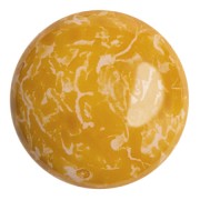 Cabochon rond en verre par Puca® 25 mm - Frost Sweet Pink Travertin x1