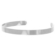 Bracelet jonc 6x160 mm - Acier inoxydable 316L x1|raw }}