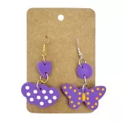 Set de 25 emporte-pièces plastique pour polymère - Animaux - Fleurs et Formes