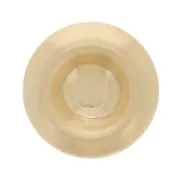 Élément rond à coller 10 mm pour cabochon 3 mm - Gold filled (or laminé) x1