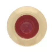 Élément rond à coller 10 mm pour cabochon 3 mm - Gold filled (or laminé) x1