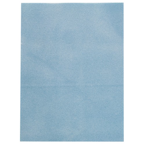 Tapis de perlage rectangle 31x23 cm - Bleu x1