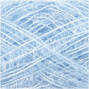 Creative Bubble - Fil à crocheter pour éponge tawashi - Bleu pigeon x50g