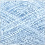 Creative Bubble - Fil à crocheter pour éponge tawashi - Bleu pigeon x50g