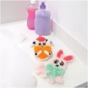 Creative Bubble - Fil à crocheter pour éponge tawashi - Aigue-marine x50g