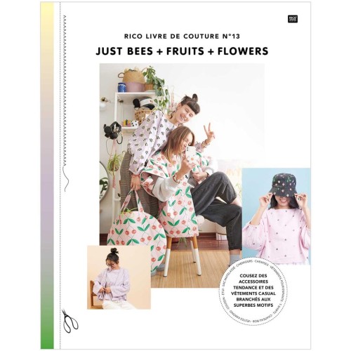 Rico livre de couture n°13 - Just Bees + Fruits + Flowers x1