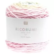 Coton Ricorumi Spin Spin par Rico Design pour Amigurumi - Pastel Rainbow x50g