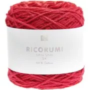 Coton Ricorumi Spin Spin par Rico Design pour Amigurumi - Rouge x50g