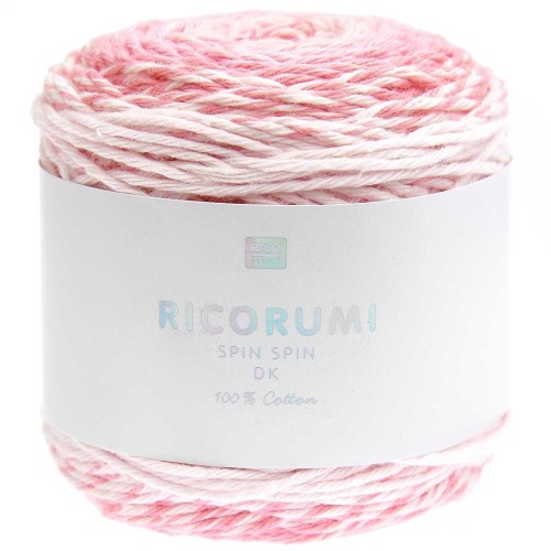 Coton Ricorumi Spin Spin par Rico Design pour Amigurumi - Rose x50g