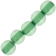 Perles en résine transparente 6 mm - Vert x10|raw }}