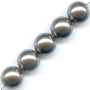 Perles nacrées PureCrystal 5810 3 mm Brown Pearl x20|raw }}