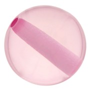 Perle en résine transparente 10 mm - Rose clair x1|raw }}