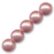 Perles nacrées PureCrystal 5810 12 mm Powder Rose Pearl x4|raw }}