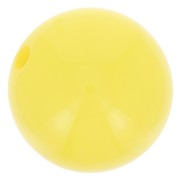 Perle en résine opaque 10 mm - Jaune soleil x1|raw }}