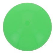 Cabochon rond en résine opaque 12 mm - Vert prairie x1