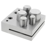 Outil pour découper des disques ronds - découpoir - 12 mm à 25 mm x1