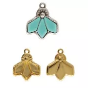 Cymbal - Breloque pour perle Kite 19x17 mm - Dentro - Doré à l'or fin x1