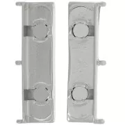 Cymbal - Fermoir aimanté pour perles Delica 11/0 30x13 mm Axos III Argenté vieilli