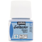 Peinture Setacolor Opaque - Bleu ciel (n°86) x45ml|raw }}