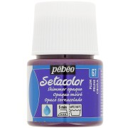 Peinture Setacolor Opaque - Shimmer Prune (n°67) x45ml|raw }}