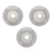 Perle stoppeur 6 mm avec un trou de 2 mm - Acier inoxydable 316 x1