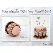 Support en polymère biodégradable à décorer par Puca® - Joe - 30x21 mm x1