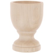 Support en bois brut à décorer par Puca® 69x47 mm - Coquetier x1|raw }}