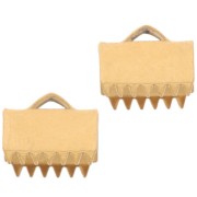 Embouts à serrer 10.5x9 mm - Acier inoxydable 304 Doré x2|raw }}