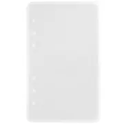 Moule silicone pour réaliser une couverture pour cahier de notes 18x10.5 cm x1