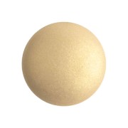 Cabochon rond en verre par Puca® 18 mm - Chatoyant Light Gold x1