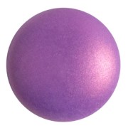 Cabochon rond en verre par Puca® 25 mm - Chatoyant Grape x1