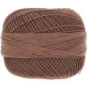 Fil de coton Lizbeth taille 20 - Fudge Medium n°698 x192m|raw }}