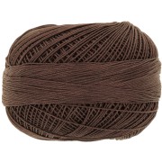 Fil de coton Lizbeth taille 20 - Dark Fudge n°697 x192m