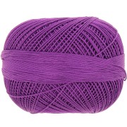 Fil de coton Lizbeth taille 20 - Dark Grape n°645 x192m|raw }}