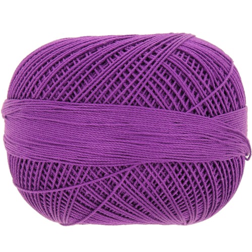 Fil de coton Lizbeth taille 20 - Dark Grape n°645 x192m