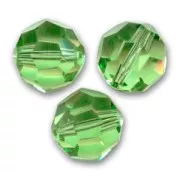 Peridot - Perles rondes PureCrystal 5000 4 mm Peridot x20 Perles rondes PureCrystal 5000 4 mm Peridot x20
