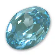 Cabochon PureCrystal 4120 18x13 mm Aquamarine
