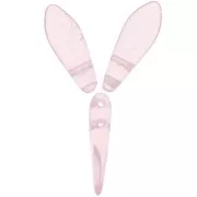 Dagues en verre 5x16 mm - Rosaline x50