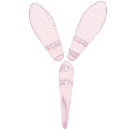Dagues en verre 5x16 mm - Rosaline x50